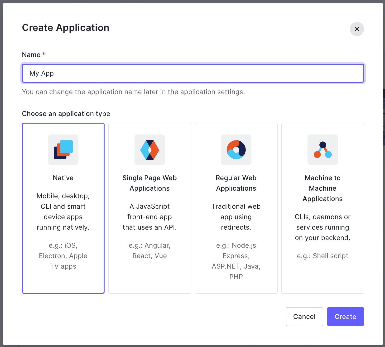 Create Application